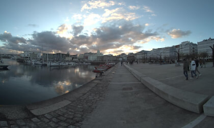 Paseo por la Dársena. A Coruña (VR180 3D) VR Video Paseo por la Dársena. A Coruña (VR180 3D) VR