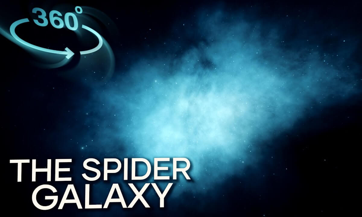 Zooming into the Black Hole of The Spider Galaxy