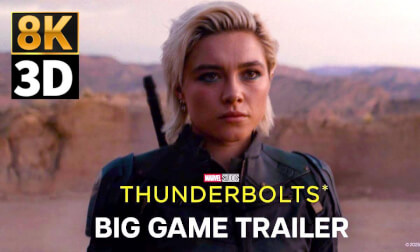 Marvel Studios Thunderbolts 3D trailer VR Video Marvel Studios Thunderbolts 3D trailer VR
