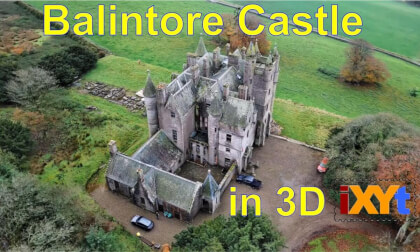 Balintore Castle, Angus, Scotland in 3D sbs calming relax video Balintore Castle, Angus, Scotland in 3D sbs calming relax video