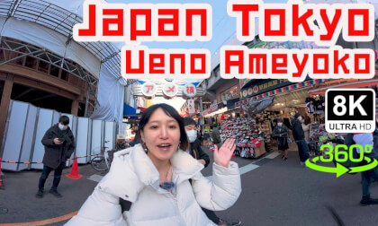 【8K】Japan Tokyo Ueno Ameyoko Trip Video VR Video 【8K】Japan Tokyo Ueno Ameyoko Trip Video VR