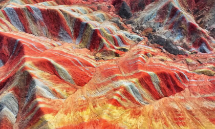 Colorful Danxia in Zhangye, Gansu Province | 8K Drone Shot Colorful Danxia in Zhangye, Gansu Province | 8K Drone Shot