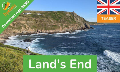 Land's End - Cornwall, England 8K3D | DYNAMIC LANGUAGES VR Video Land's End - Cornwall, England 8K3D | DYNAMIC LANGUAGES VR