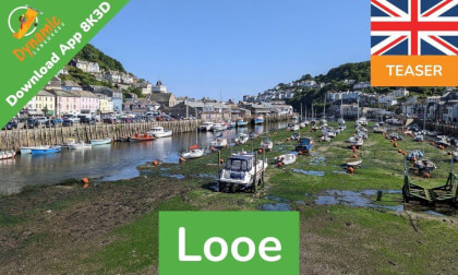 Looe - Cornwall, England 8K3D | DYNAMIC LANGUAGES VR Video Looe - Cornwall, England 8K3D | DYNAMIC LANGUAGES VR