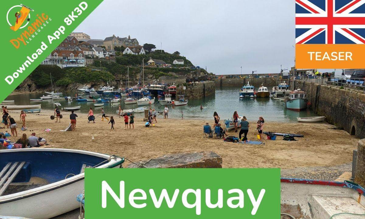 Newquay - Cornwall, England 8K3D | DYNAMIC LANGUAGES
