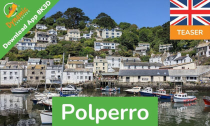 Polperro - Cornwall, England 8K3D | DYNAMIC LANGUAGES