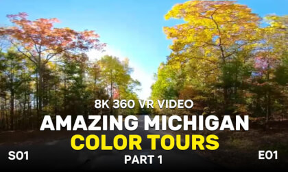 Amazing Michigan Color Tours S01E01P01 - 8K 360 VR - Michigan In VR VR Video Amazing Michigan Color Tours S01E01P01 - 8K 360 VR - Michigan In VR VR