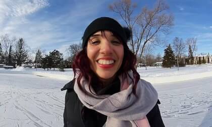 Valentine's Day Special Shy Virtual Girlfriend Ice Skating Experience Valentine's Day Special Shy Virtual Girlfriend Ice Skating Experience