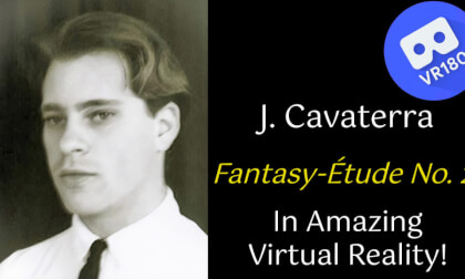 Jeremy Cavaterra -- Fantasy-Etude No  2.  World Premiere Recording. [8K]