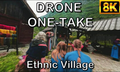 Drone One-Take in the Ethnic Village VR Video Drone One-Take in the Ethnic Village VR