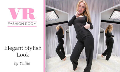 VR Fashion Room. Elegant Stylish Look by Yuliia VR Video VR Fashion Room. Elegant Stylish Look by Yuliia VR