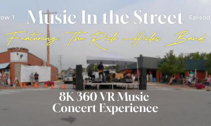 Music In the Street: The Rick Hicks Band - S01 E01 Reel1 (Camera 1) - 8K 360 VR Music Concert Experience - Michigan In VR Music In the Street: The Rick Hicks Band - S01 E01 Reel1 (Camera 1) - 8K 360 VR Music Concert Experience - Michigan In VR