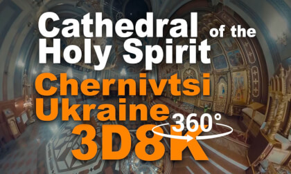 Cathedral of the Holy Spirit. Chernivtsi. Ukraine VR Video Cathedral of the Holy Spirit. Chernivtsi. Ukraine VR