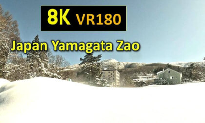 Japan Yamagata Zao VR Video Japan Yamagata Zao VR