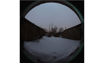 Backyard insta360 night