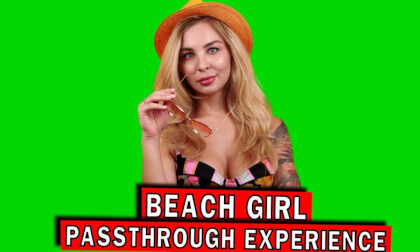 Beach Girl | PASSTHROUGH VR Video Beach Girl | PASSTHROUGH VR