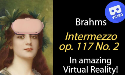 Brahms -- Intermezzo op. 117 No.  2.  [8K]