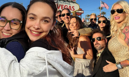 Las Vegas Sign Tourist  Interviews 02-20-25 VR Video Las Vegas Sign Tourist  Interviews 02-20-25 VR