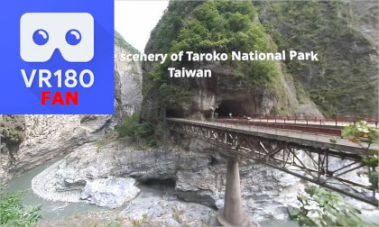 Roadside scenery of Taroko National Park, Taiwan