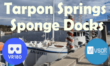 Tarpon Springs Sponge Docks in VR180 3D VR Video Tarpon Springs Sponge Docks in VR180 3D VR