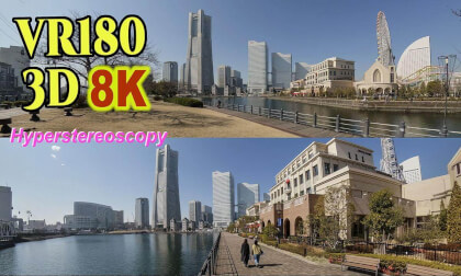 Yokohama Minato Mirai in Yokohama City, Kanagawa Prefecture,JAPAN VR Video Yokohama Minato Mirai in Yokohama City, Kanagawa Prefecture,JAPAN VR