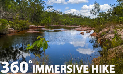 Cascades - Litchfield National Park - Northern Territory, 360 hiking video VR Video Cascades - Litchfield National Park - Northern Territory, 360 hiking video VR