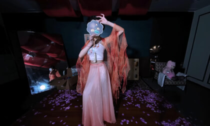 狸妖妖liyaoyao 20250301001 月圆花好 3D VR 180 8K VR Video 狸妖妖liyaoyao 20250301001 月圆花好 3D VR 180 8K VR