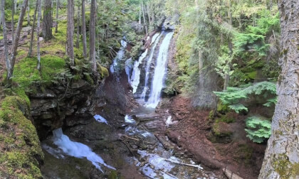 Waterfall on Fletcher Creek VR Video Waterfall on Fletcher Creek VR