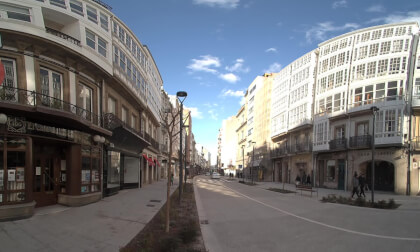 San Andrés reabierta al tráfico. A Coruña (VR180 3D)