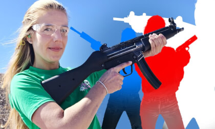 Shooting Range Girl Las Vegas VR Video Shooting Range Girl Las Vegas VR