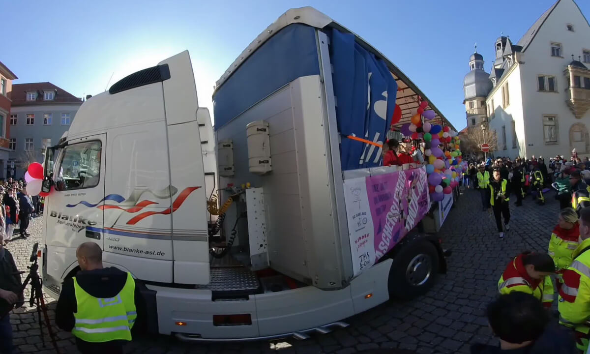 Karneval Umzug Clip3 VR180 3D