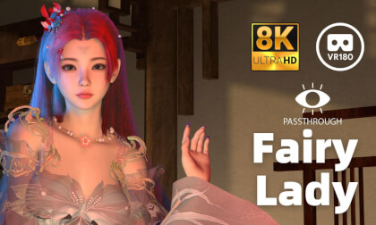 Fairy Lady Dance - 8K 3D 180° VAM MMD Passthrough VR Video Fairy Lady Dance - 8K 3D 180° VAM MMD Passthrough VR
