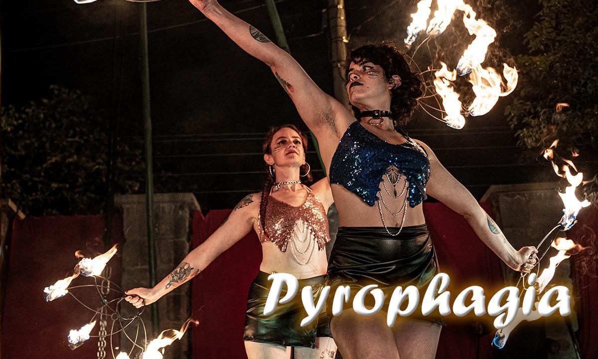 Pyrophagia – A Fiery Dance Duo Performance