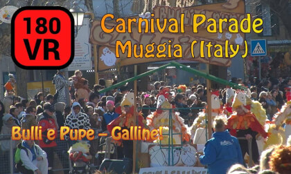 Carnival Parade in Muggia (Italy) - Bulli e Pupe VR Video Carnival Parade in Muggia (Italy) - Bulli e Pupe VR