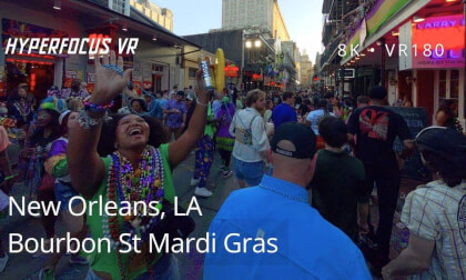 Mardi Gras on Bourbon Street: Remastered Saturday  | 8K 60FPS VR180 3D