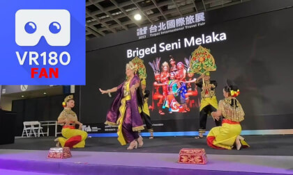 Malaysian traditional dance-All@2023 Taipei International Travel Fair