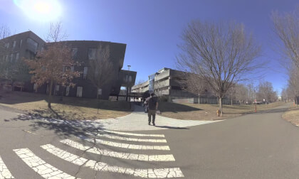 Testing the Stabilization of the Qoocam Modded Ultra 3 3D VR180 While Walking