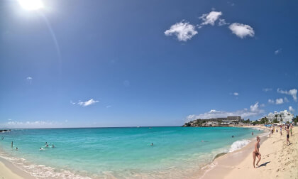 St Maarten Plane Landing St Maarten Plane Landing