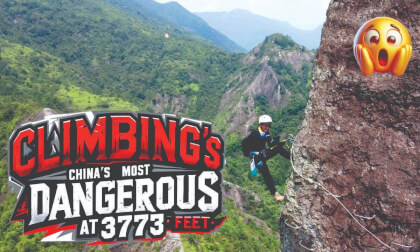 MOST DANGEROUS Ferrata at 3,773 Feet: China's DEADLIEST Cliff Trails MOST DANGEROUS Ferrata at 3,773 Feet: China's DEADLIEST Cliff Trails