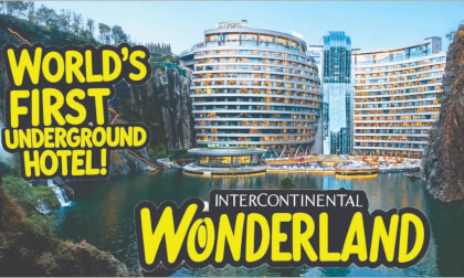 Inside the Worldβs First Underground Luxury Hotel! π± InterContinental Shanghai Wonderland