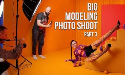 Big Modeling Photoshoot at Geometry Place. Part 3 Big Modeling Photoshoot at Geometry Place. Part 3