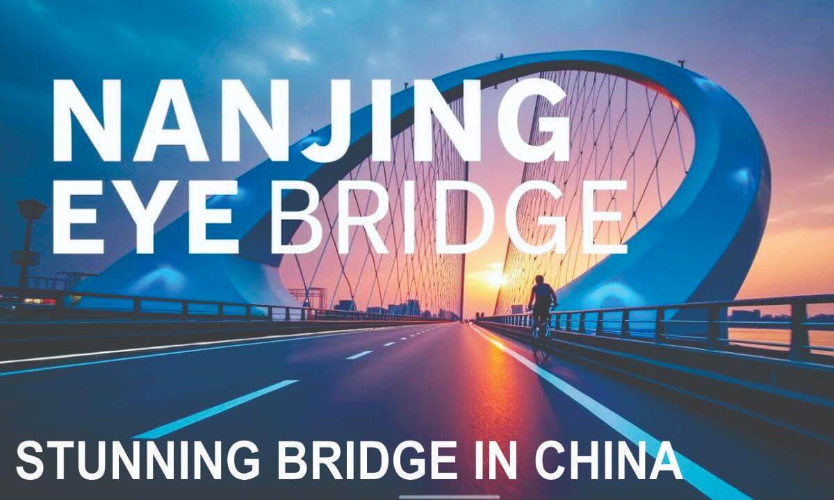 Explore The STUNNING Nanjing Eye Bridge in China