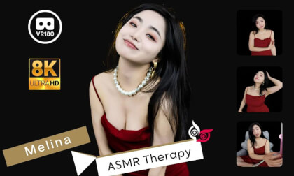 Model Melina Part 2 "ASMR Therapy" 8K 3D VR180 ASMR Model Melina Part 2 "ASMR Therapy" 8K 3D VR180 ASMR