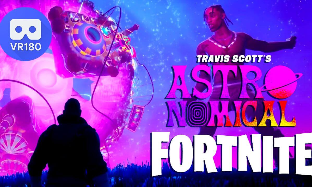 Travis Scott Fortnite Concert VR