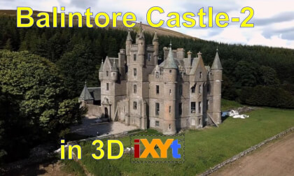 Balintore Castle (2), Angus, Scotland in 3D sbs calming relax video Balintore Castle (2), Angus, Scotland in 3D sbs calming relax video