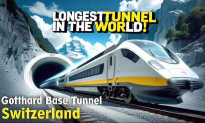 World's Longest Tunnel! Inside Switzerland's Gotthard Base Tunnel 🚆 VR Video World's Longest Tunnel! Inside Switzerland's Gotthard Base Tunnel 🚆 VR