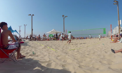 Qoocam 3 Ultra Modded for VR180 Footvolley tournament VR Video Qoocam 3 Ultra Modded for VR180 Footvolley tournament VR