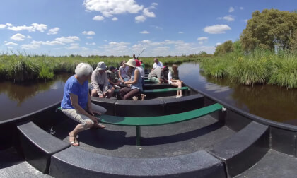 VR 3D - Paysages de la Bretagne En barque au marais de la Brière VR Video VR 3D - Paysages de la Bretagne En barque au marais de la Brière VR