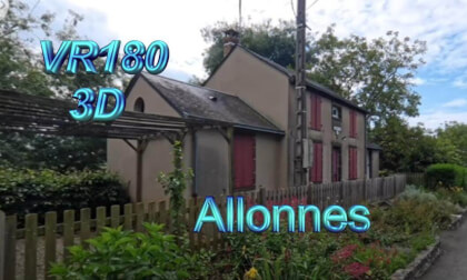 8K VR 3D - Paysages de Sarthe - ALLONNES Ecluse de la Raterie VR Video 8K VR 3D - Paysages de Sarthe - ALLONNES Ecluse de la Raterie VR