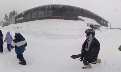 VR 360 Goober Snowboard